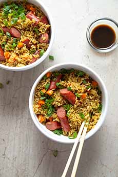 Beef Stick Fried Rice