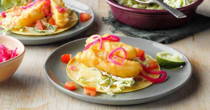 Beer Batter Fish Tacos
