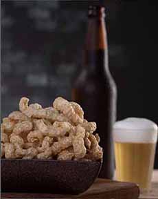 Beer With Chicharrones (Pork Rinds)