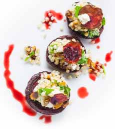 Beet & Goat Cheese Appetizer