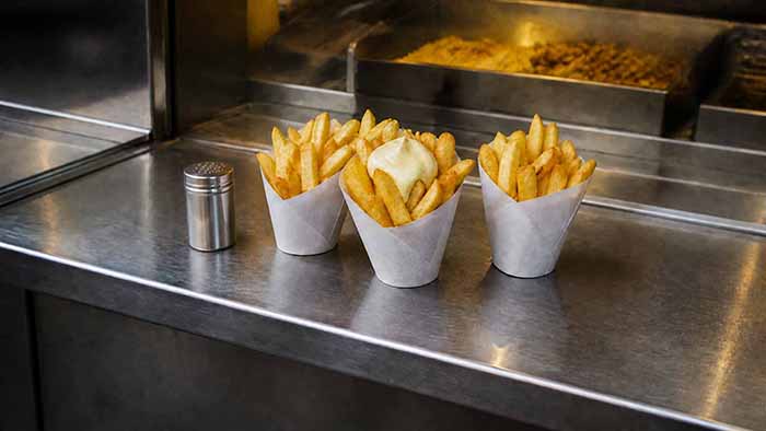 Belgian Fries With Mayonnaise