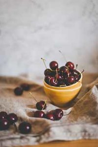 Bowl Of Bing Cherries