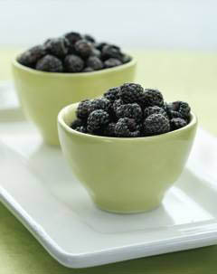 Bowls Of Black Raspberries