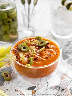 A Bowl Of Bloody Mary Soup