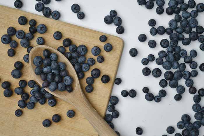 Blueberries & Prep Board