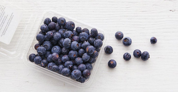 A Carton Of Blueberries