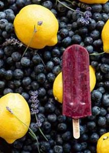 Blueberry Lavender Lemonade Ice Pop From The Hyppo