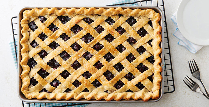 Blueberry Slab Pie