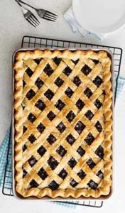 Blueberry Slab Pie Recipe