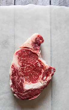 Boneless Raw Ribeye Steak