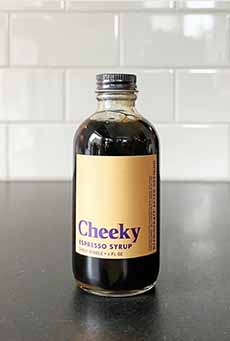 A Bottle Of Cheeky Cocktails Espresso Syrup