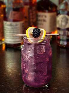 Bourbon Blackberry Lemonade Cocktail