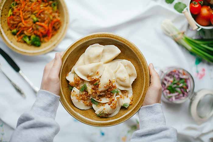 Bowl Of Pierogi