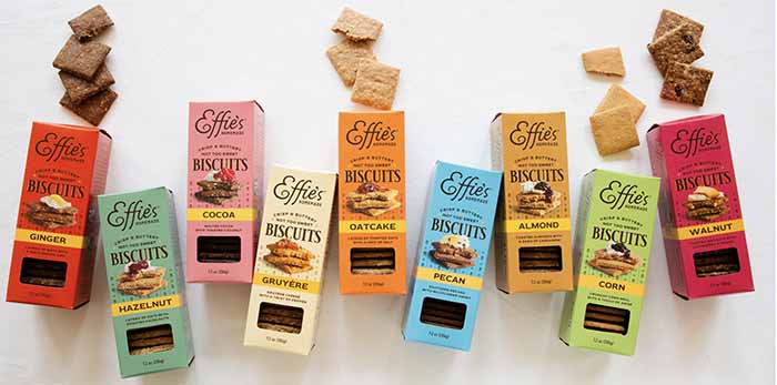 Different Flavors Of Effie's Biscuits