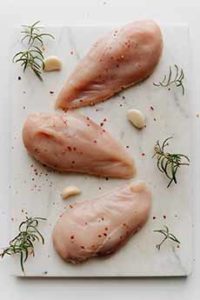 Raw Chicken Breasts With Herbs