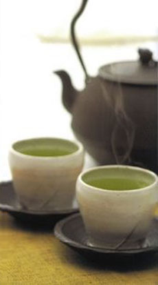 Cups Of Green Tea