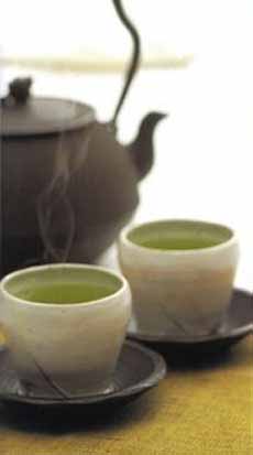 Japanese Green Tea & Pot