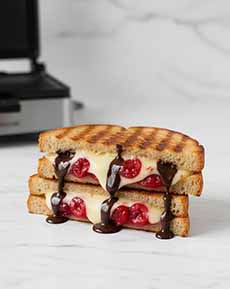 Cherry Chocolate Grilled Cheese Sandwich