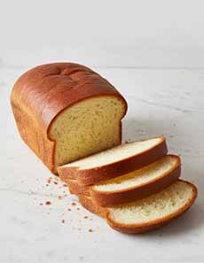 A Loaf Of Brioche Bread