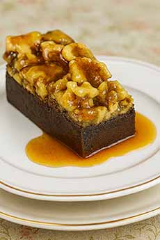 Palmer House Brownie With Apricot Sauce