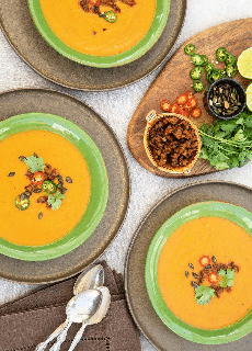 Butternut Squash Soup With Latin Accents Recipe