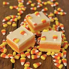 Candy Corn Fudge Recipe