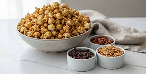 Caramel Corn With Mix-Ins