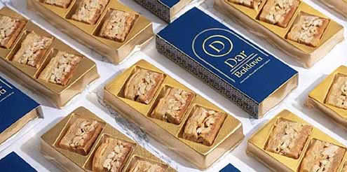 Packages Of Cashew Baklava