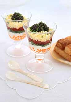 Caviar Parfait As A First Course