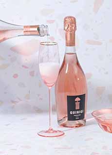 Rosato Prosecco - Pink Prosecco Wine (Bottle & Glass)