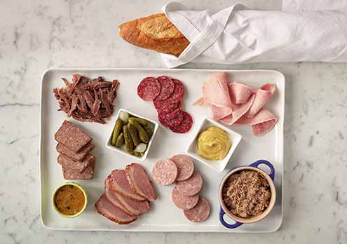 Charcuterie On A Tray