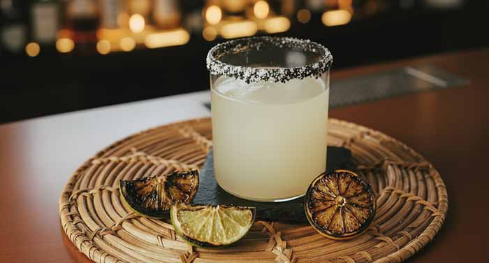 Charred Lime Margarita