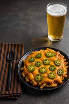 Cheddar Fries With Jalapeno