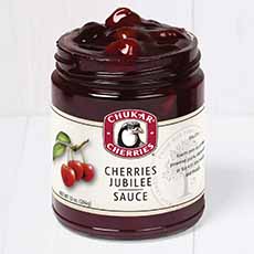 A Jar Of Cherries Jubilee Sauce