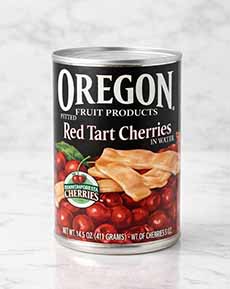 A Can Of Oregon Montmorency Cherries