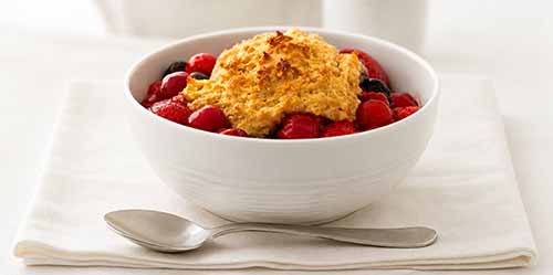 A Bowl Of Cherry Cobbler