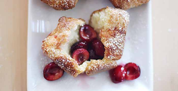 A Plate Of Cherry Popovers