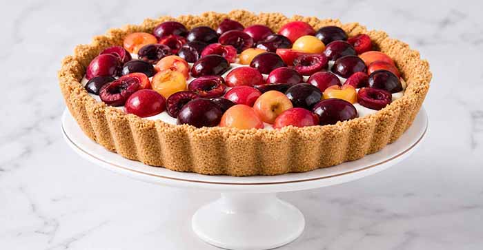 Fresh Cherry Tart