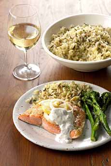 Salmon In Cream Sauce