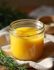 Jar Of Rendered Chicken Fat