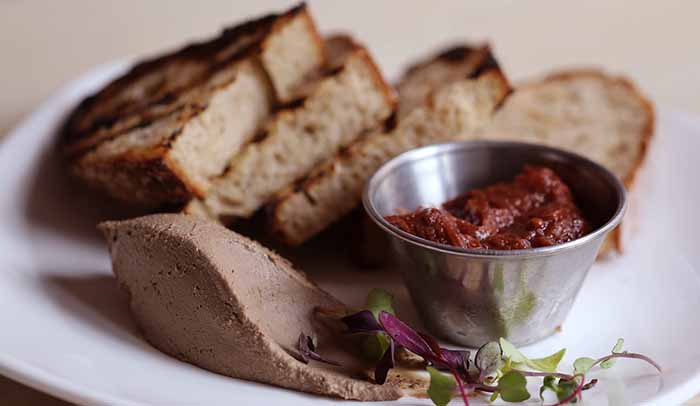 Pate With Crostini & Chutney