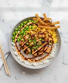 Chicken Poke Bowl
