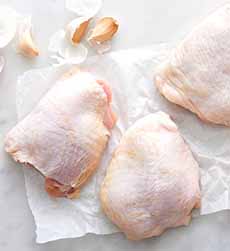 Raw Chicken Thighs