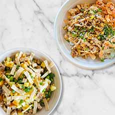 2 Flavors Of Chicken Poke Bowls