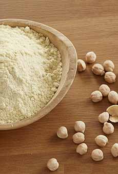 Bowl Of Chickpea Flour