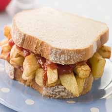 Chip Butty Sandwich