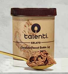 A Pint Of Talenti Chocolate Peanut Butter Ice Cream