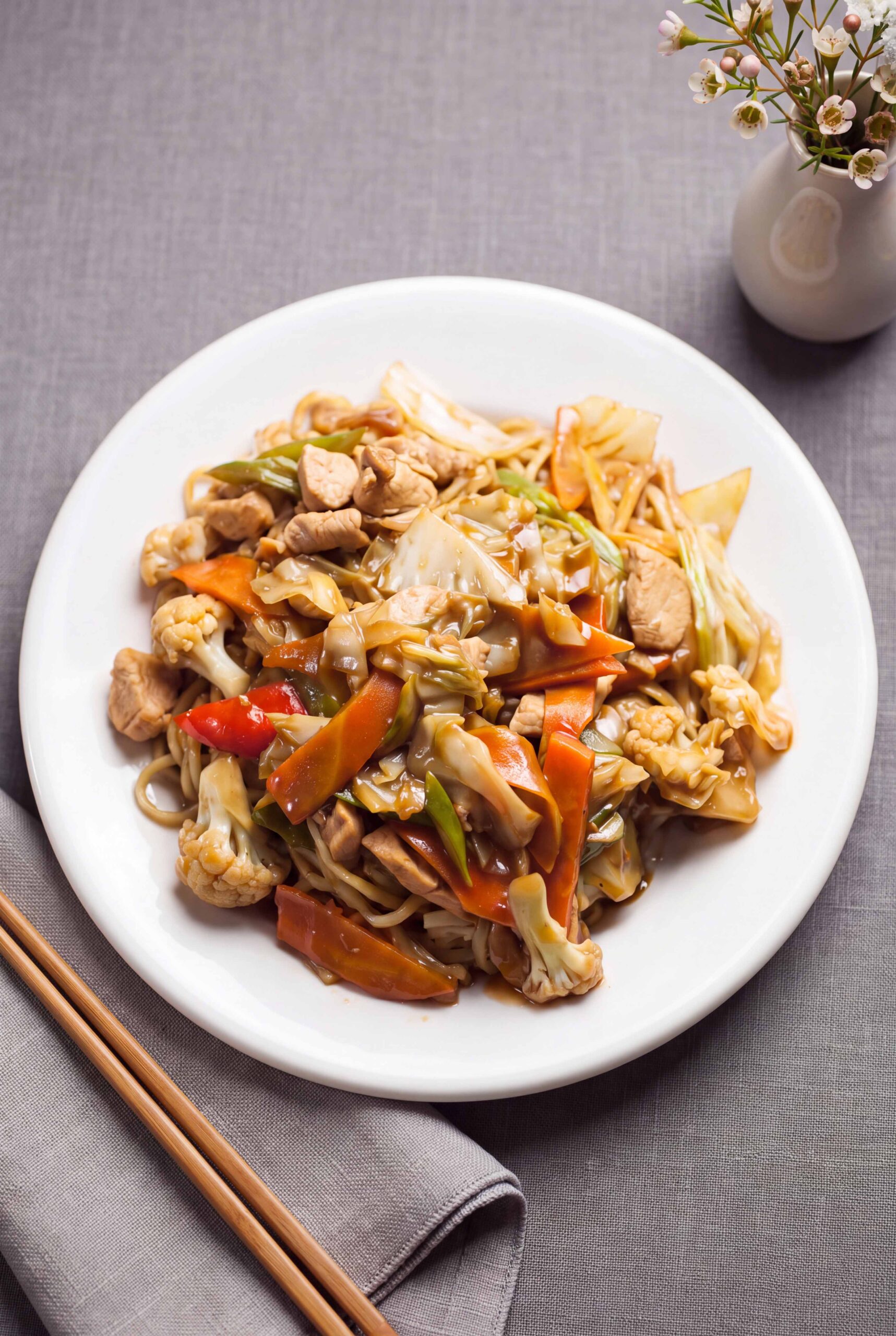 A Plate Of Chop Suey