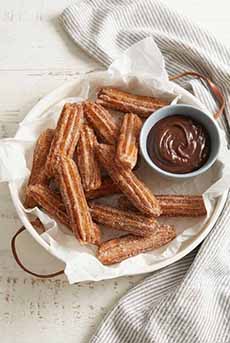 Churros With Chocolate Sauce