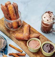 Churros With Sauces